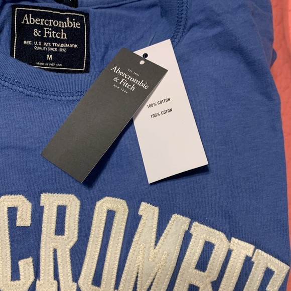 Vintage Abercrombie & Fitch Logo Tee - Picture 8 of 12